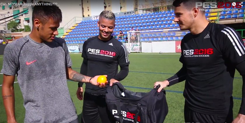 Neymar potrafi żonglować wszystkim, oto dowód! WIDEO