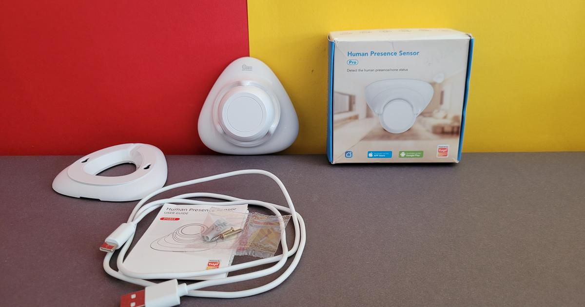 Détecteur de mouvement 2.0 : détecteur de présence Neo Human Motion Sensor Pro avec radar en test