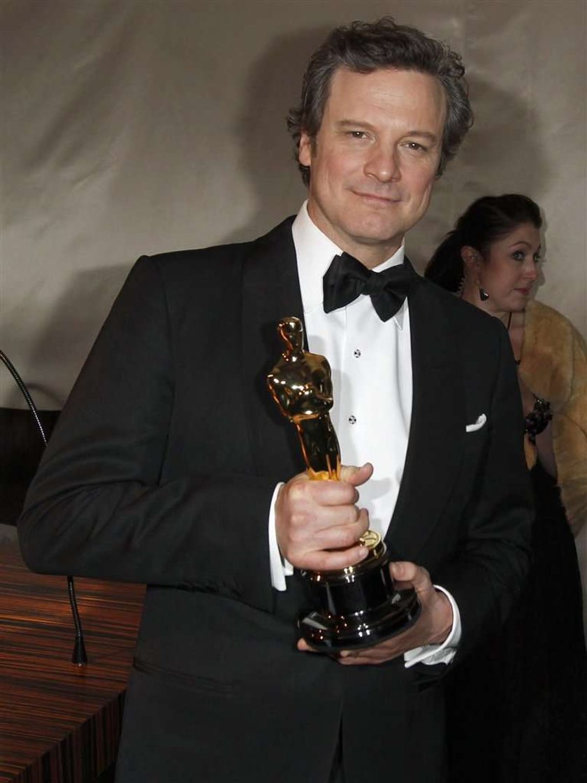 Colin Firth pijany. Zgubił Oscara