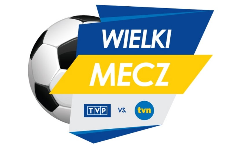 Logo wielkiego meczu TVN kontra TVP