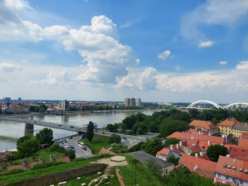 Widok z twierdzy Petrovaradin