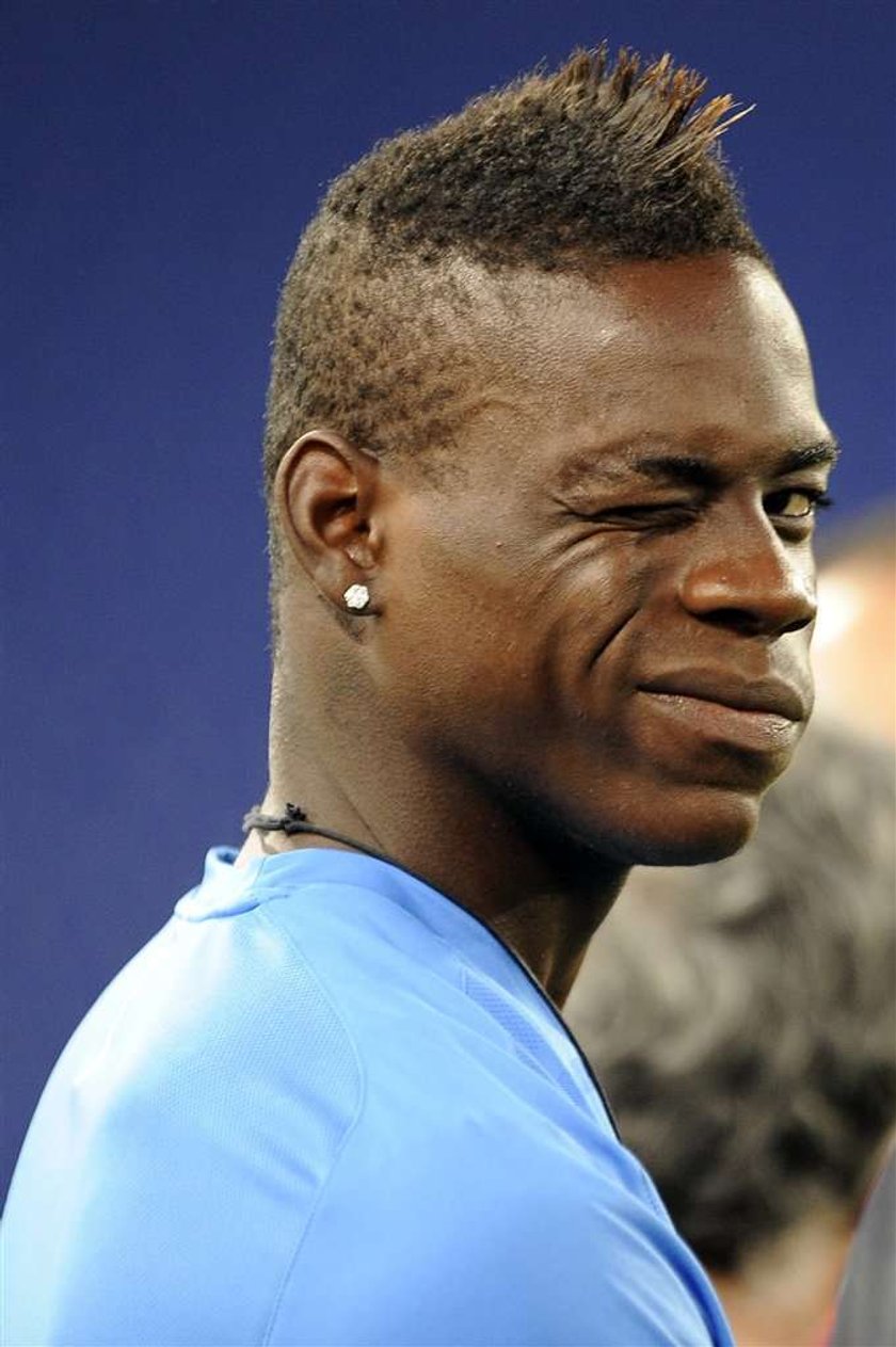 Mario Balotelli, napastnik reprezentacji Włoch i Manchesteru City sprawdzi polską obronę przed Euro 2012