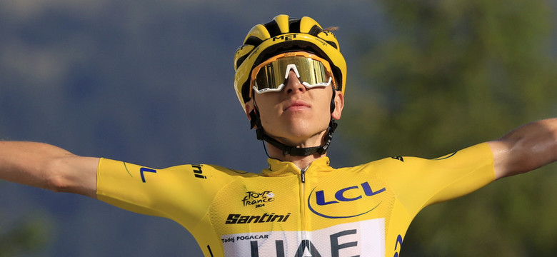 Tadej Pogacar trzeci raz w karierze wygrał Tour de France