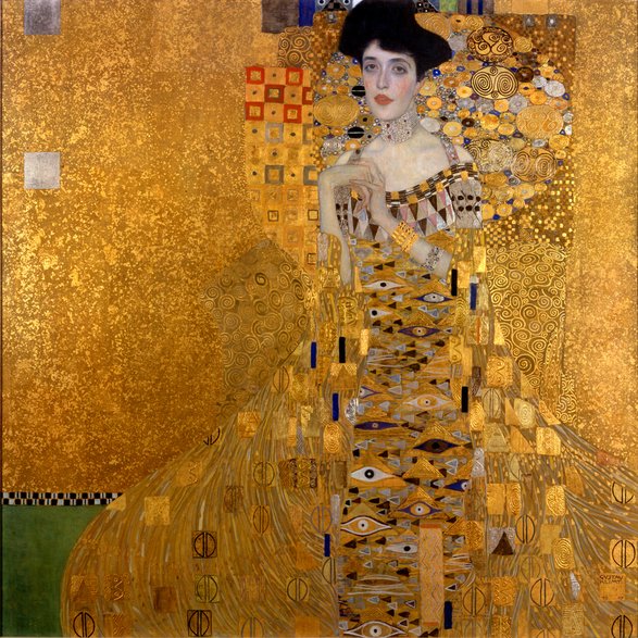 "Portret Adele Bloch-Bauer" Gustava Klimta