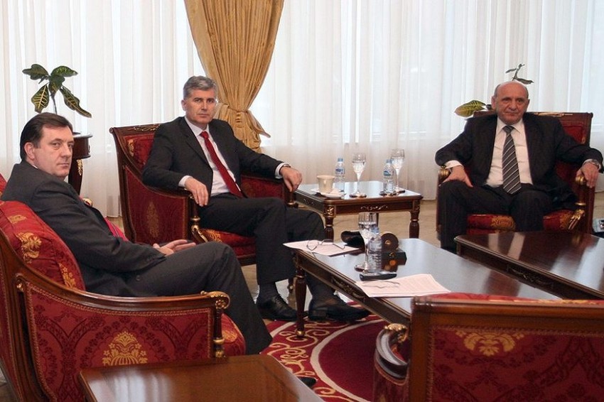 Milorad Dodik, Dragan Čović i Sulejman Tihić 