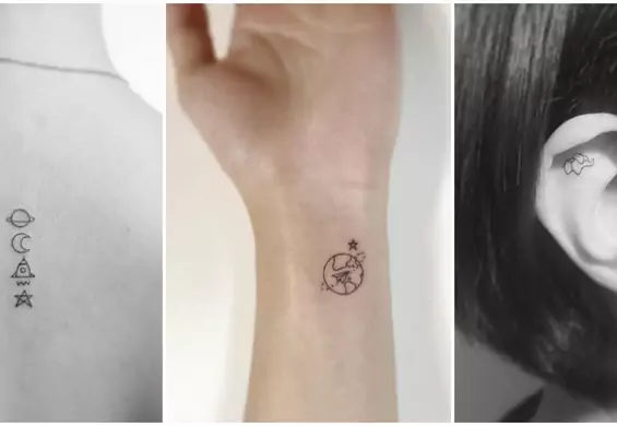 Minimalistyczne tatuaże, których nigdy nie pożałujesz ❤❤❤