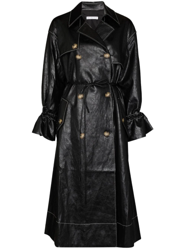 Manteau «Naoko» avec ceinture de Rejina Pyo pour CHF 1033.–, via Farfetch.
