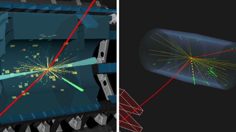 Pierwsze obserwacje rzadkiego rozpadu bozonu Higgsa mogą wskazywać na istnienie cząstek nieznanych fizyce, fot. CERN