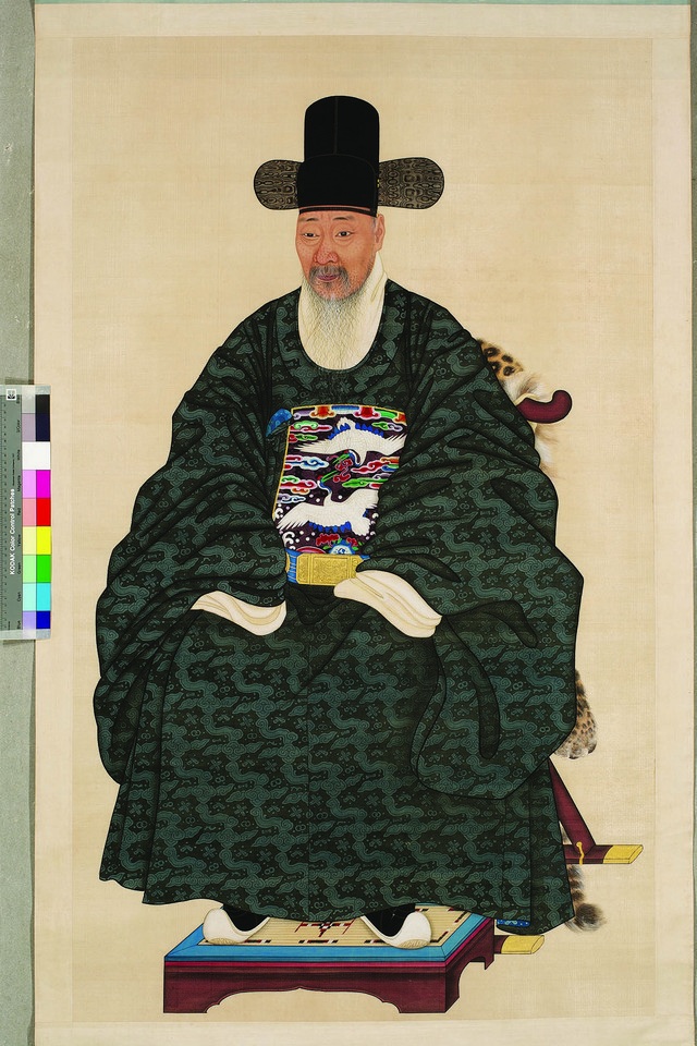 Portret Yi Seongwona – zwój pionowy - Joseon, późny XVIII w.