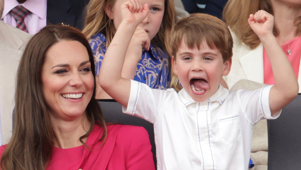 Kate Middleton i książę Louis