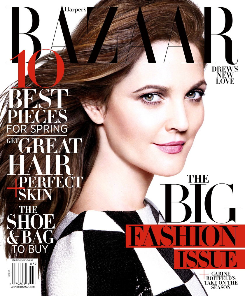 Drew Barrymore "Harper's Bazaar" 