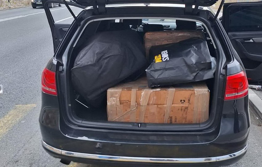 Automobil u kojem je pronađena droga 