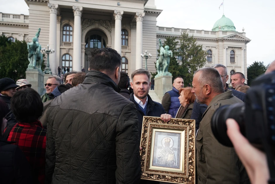 Miki Aleksić, Narodna stranka