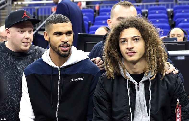 Ruben Loftus-Cheek and Ethan Ampadu were some of the Chelsea stars present [PA] 