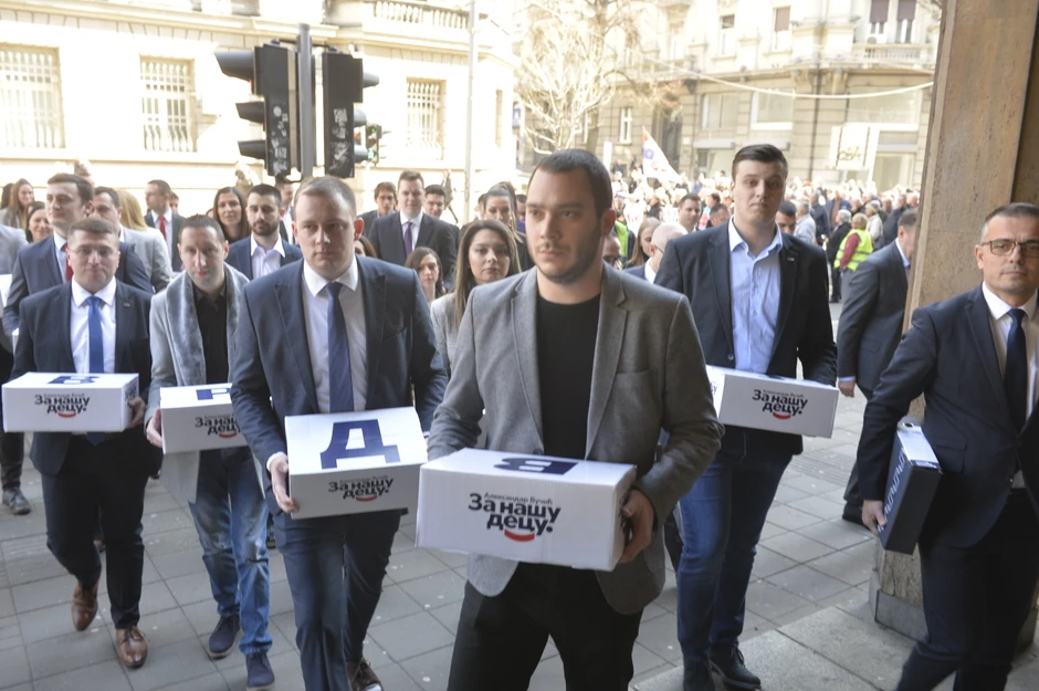 SNS prva predala listu