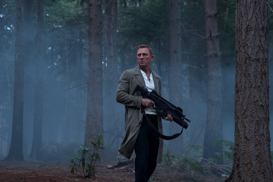 Daniel Craig jako James Bond w filmie "Nie czas umierać"
