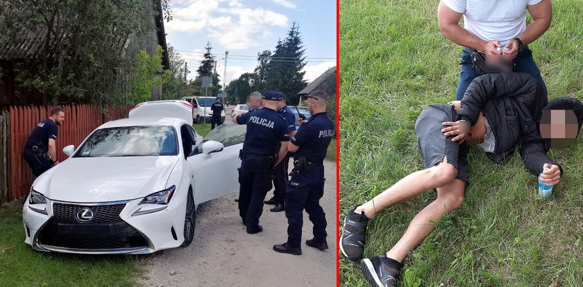 20-latek staranował policjantkę, został postrzelony w czasie obławy