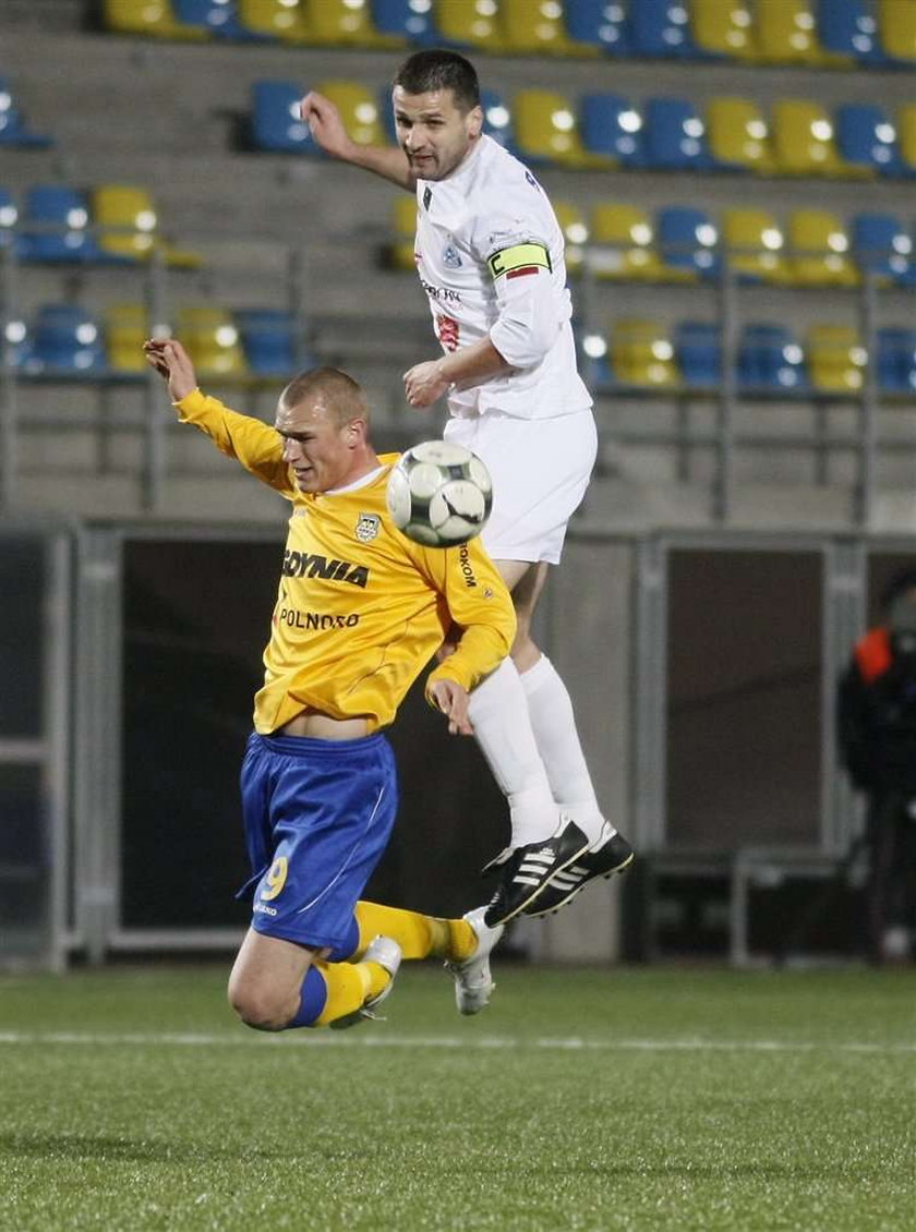 Arka Gdynia - Ruch Chorzów 0:2 w 18. kolejce ekstraklasy