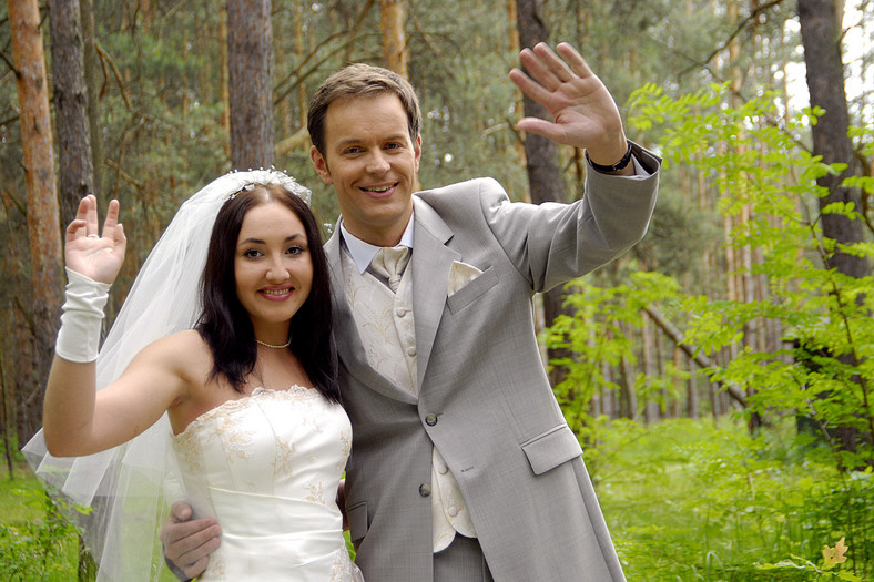 Monika Obara i Steffen Möller w serialu "M jak miłość" (2006)