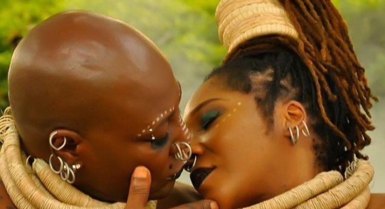 Charly Boy and Lady D