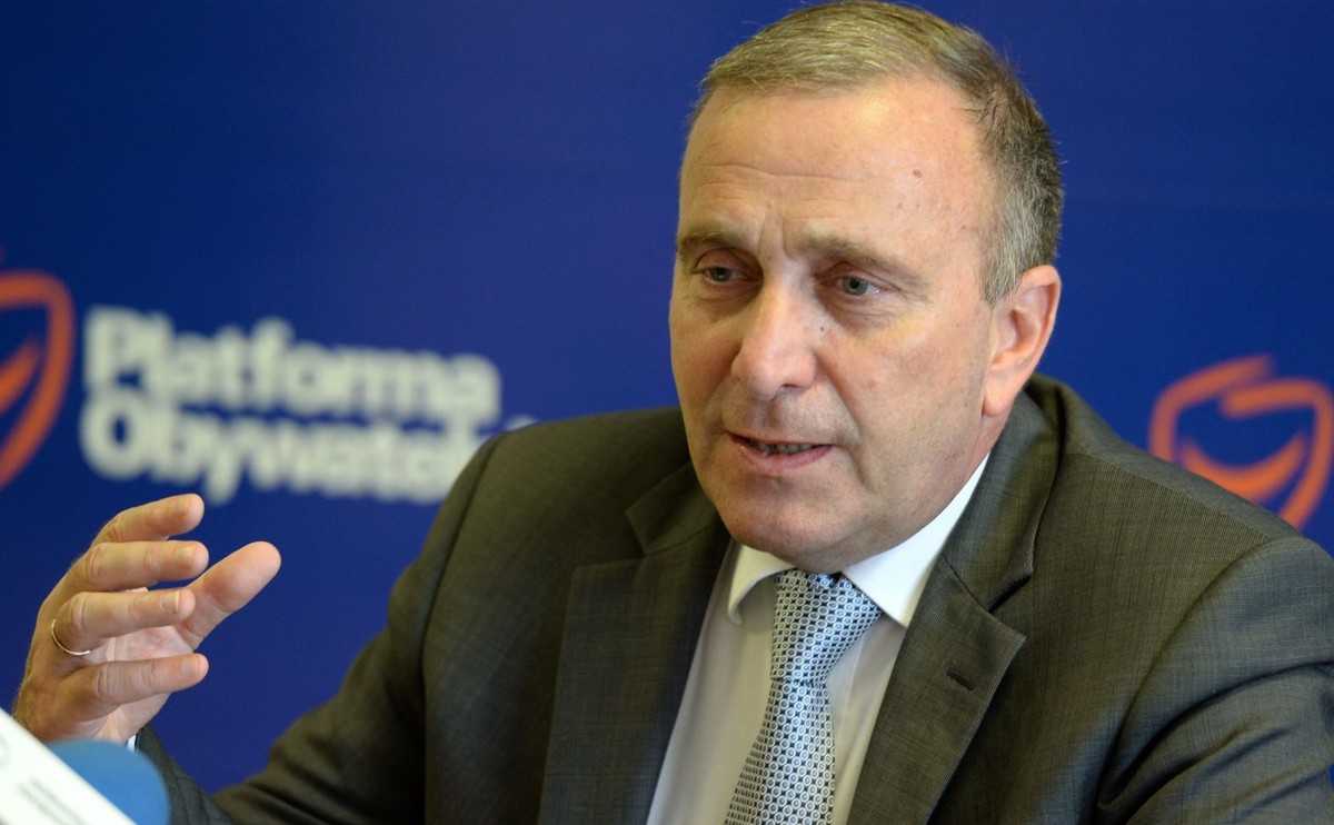 Przewodniczący Platformy Obywatelskiej Grzegorz Schetyna