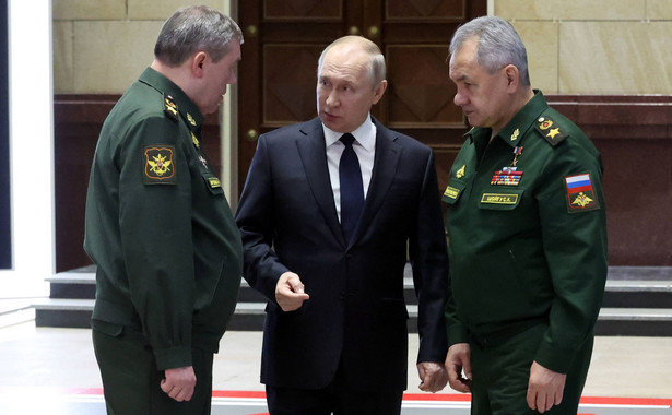 Władimir Putin, Walerij Gierasimow i Siergiej Szojgu