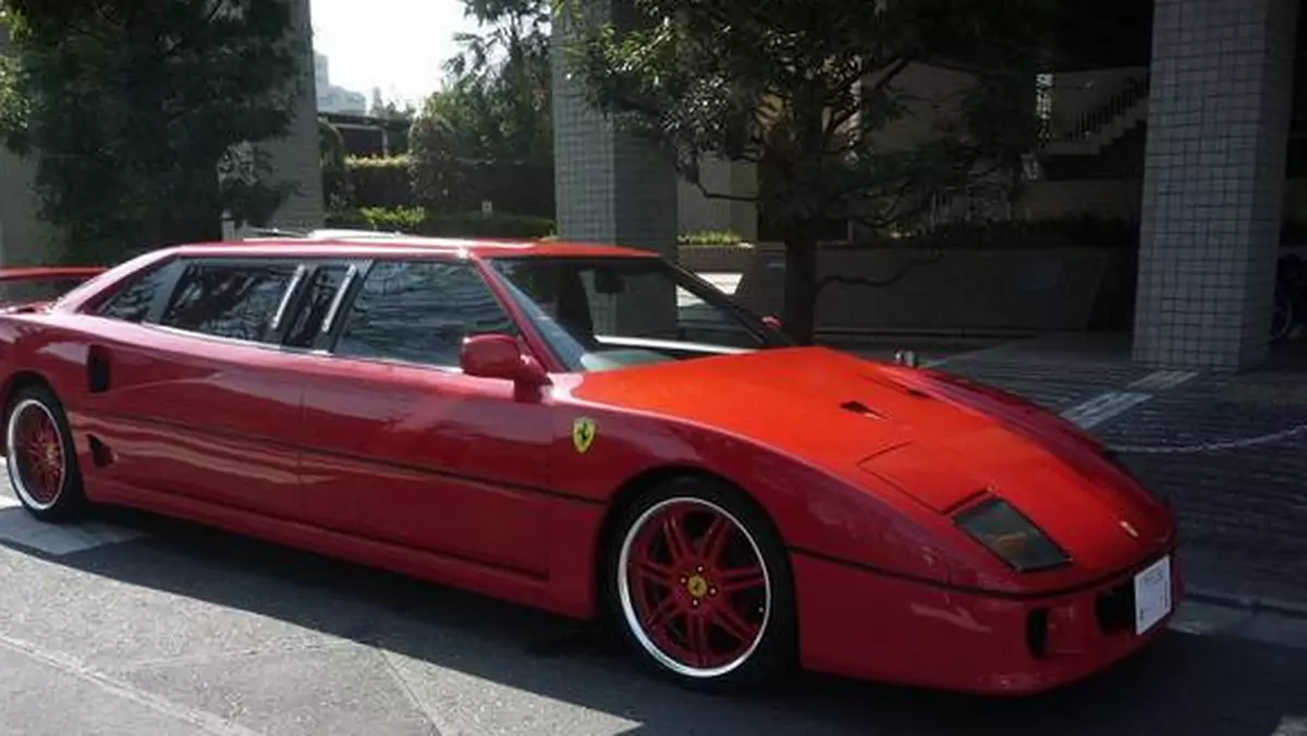 Ferrari F40 Limuzyna może być Twoje za 21 zł