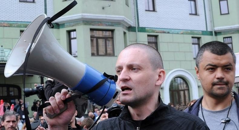 Russian opposition activist Sergei Udaltsov led a banned radical leftist group and rose to prominence during a mass protest movement against President Vladimir Putin's return to the Kremlin