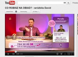 Wróżbita David zdejmuje klątwę i pyta: Co robisz na obiad?