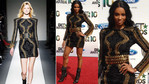 Ciara w sukience od Balmain z kolekcji jesień 2010