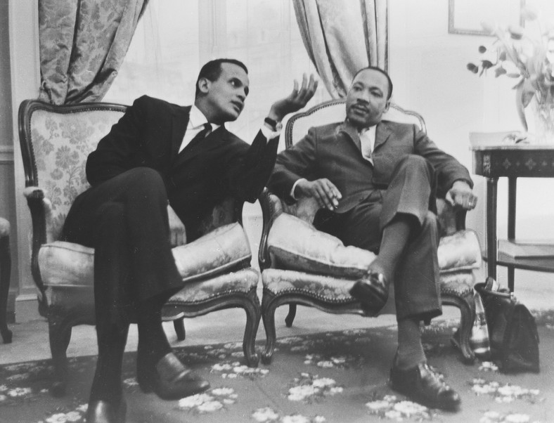 Harry Belafonte i Martin Luther King