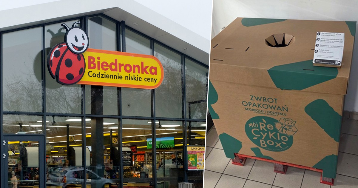 Zobaczyła taki karton w Biedronce. "Nie zdążyliśmy. Proszę się nie śmiać"