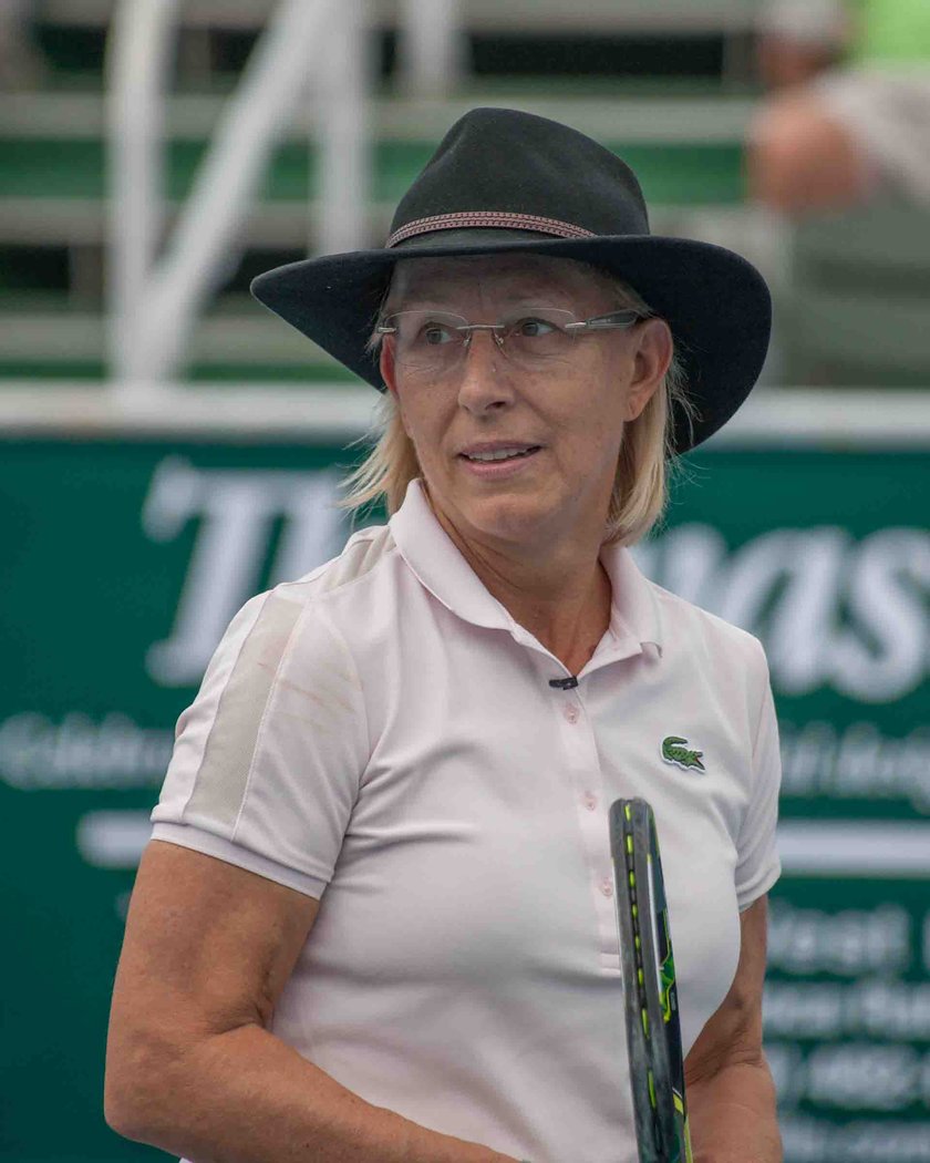 Nowa trenerka Agnieszki Radwańskiej Martina Navratilova zachwycona Isią!