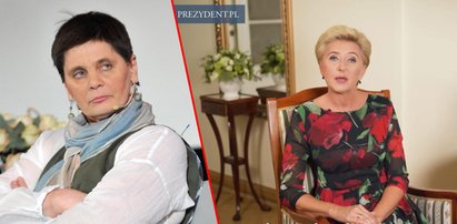 Pierwsza dama przyłącza się do kampanii antyrakowej. Co na to Janina Ochojska?