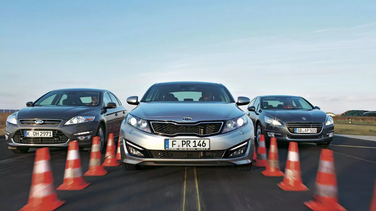 Kia Optima kontra Ford Mondeo i Peugeot 508: które auto jest najlepsze dla rodziny