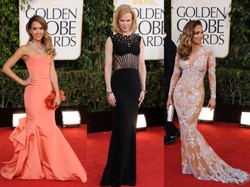 Modne, ale niewygodne: kreacje na Złotych Globach 2013