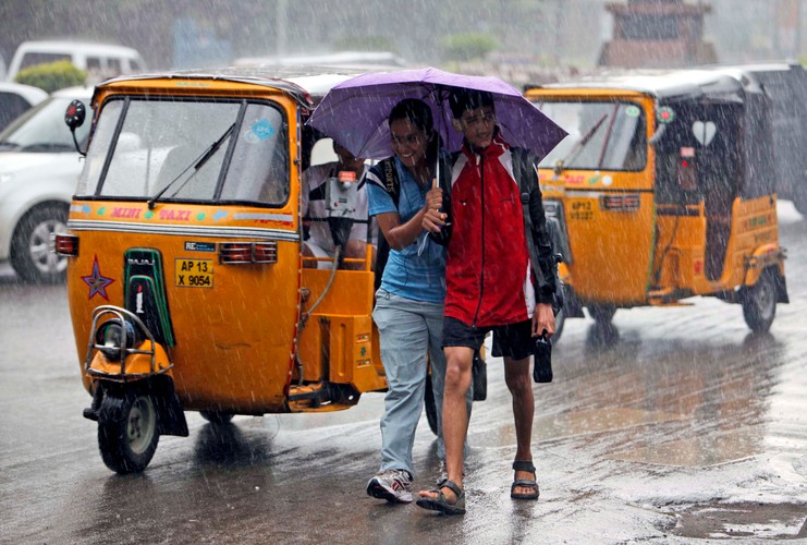 Monsun przyniósł obfite opady