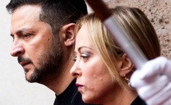 Zełenski spotkał się z Meloni. "Kto zobaczy, co zrobił Putin, zrozumie..."