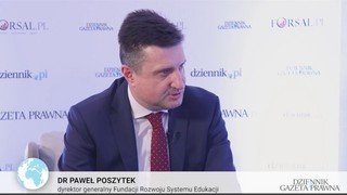 Paweł Poszytek: Możemy powoli zapominać o klasycznym modelu edukacji