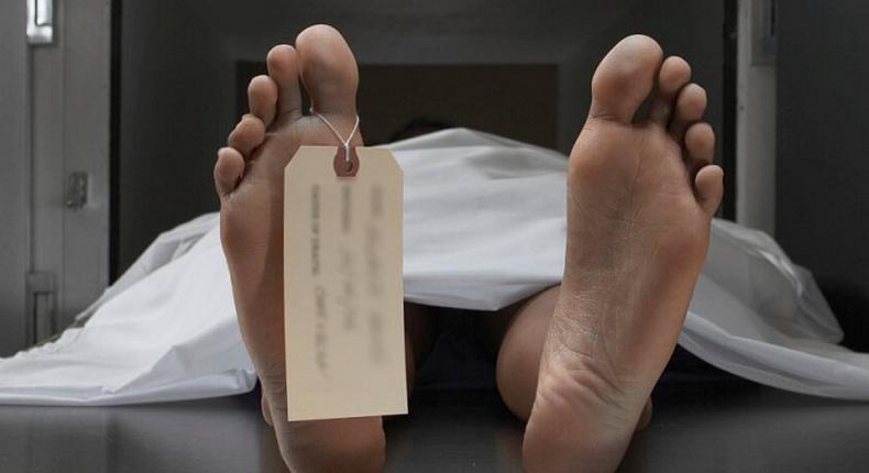 Illustration - un cadavre dans une morgue