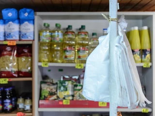 Torebki foliowe będą płatne za wyjątkiem tzw. zrywek