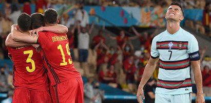 Skandaliczne zachowanie Ronaldo po przegranej z Belgią. Puściły mu nerwy