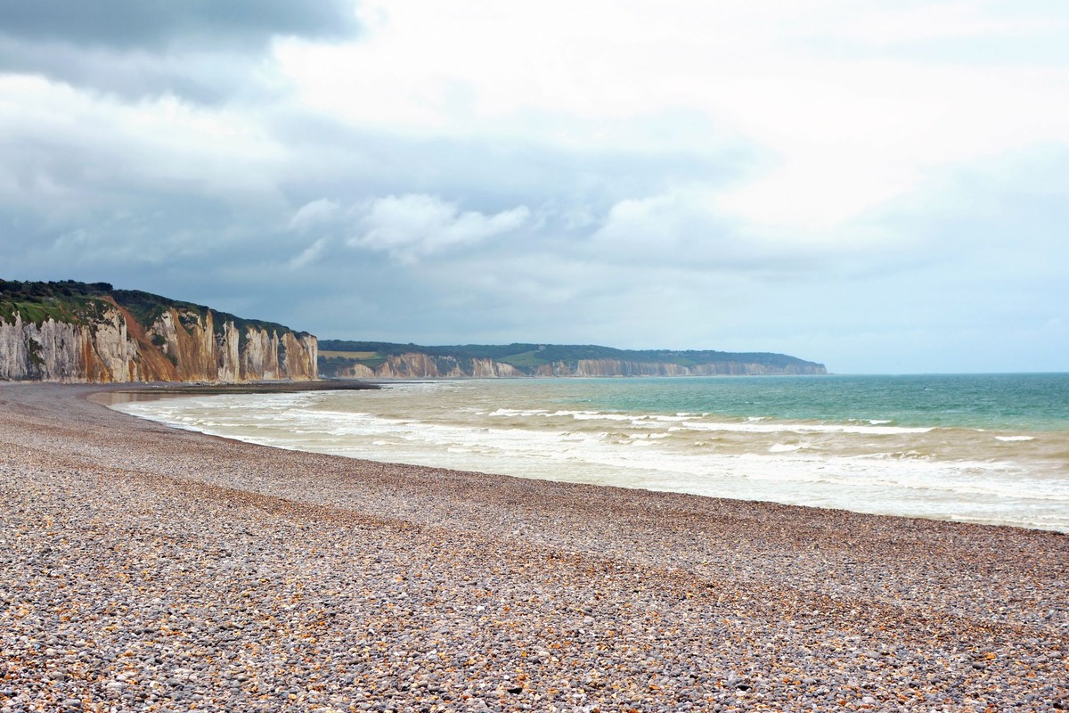 Plaża w Dieppe