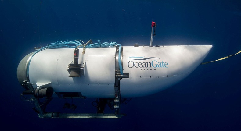 OceanGate's Titan sub.Reuters