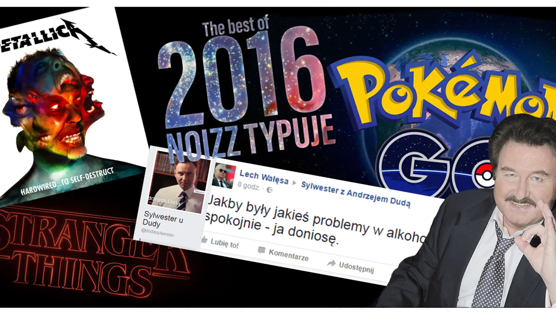 Podsumowaliśmy akcję #NOIZZtypuje. Oto, czym żyliśmy w 2016 roku