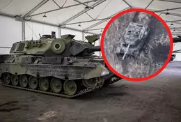 Ukraińcy porzucili czołg Leopard na polu. Do sieci trafiły zdjęcia