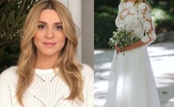 Kasia Tusk pokazała swoją suknię ślubną. Można ją wylicytować na aukcji WOŚP
