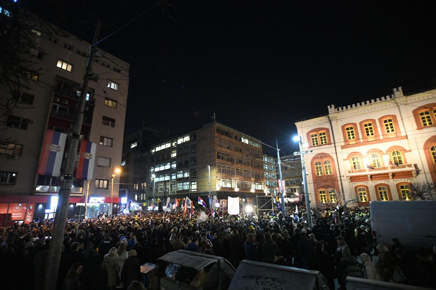 Protest studenti 27 januar 2026