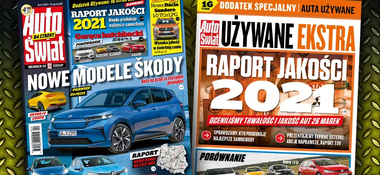 Nowy Auto Świat z Raportem Jakości 2021