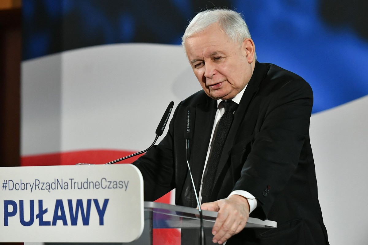 Prezes Prawa i Sprawiedliwości Jarosław Kaczyński